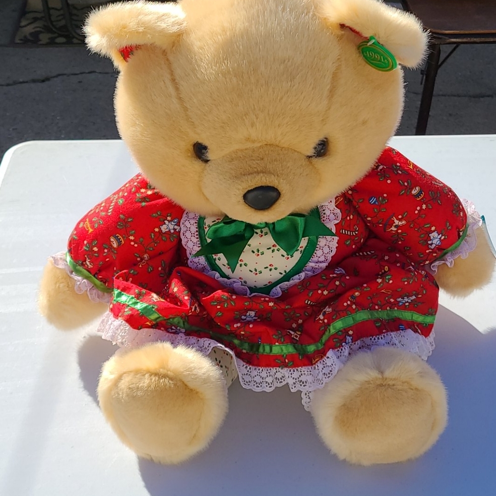 Vintage 1991 kmart teddy bear